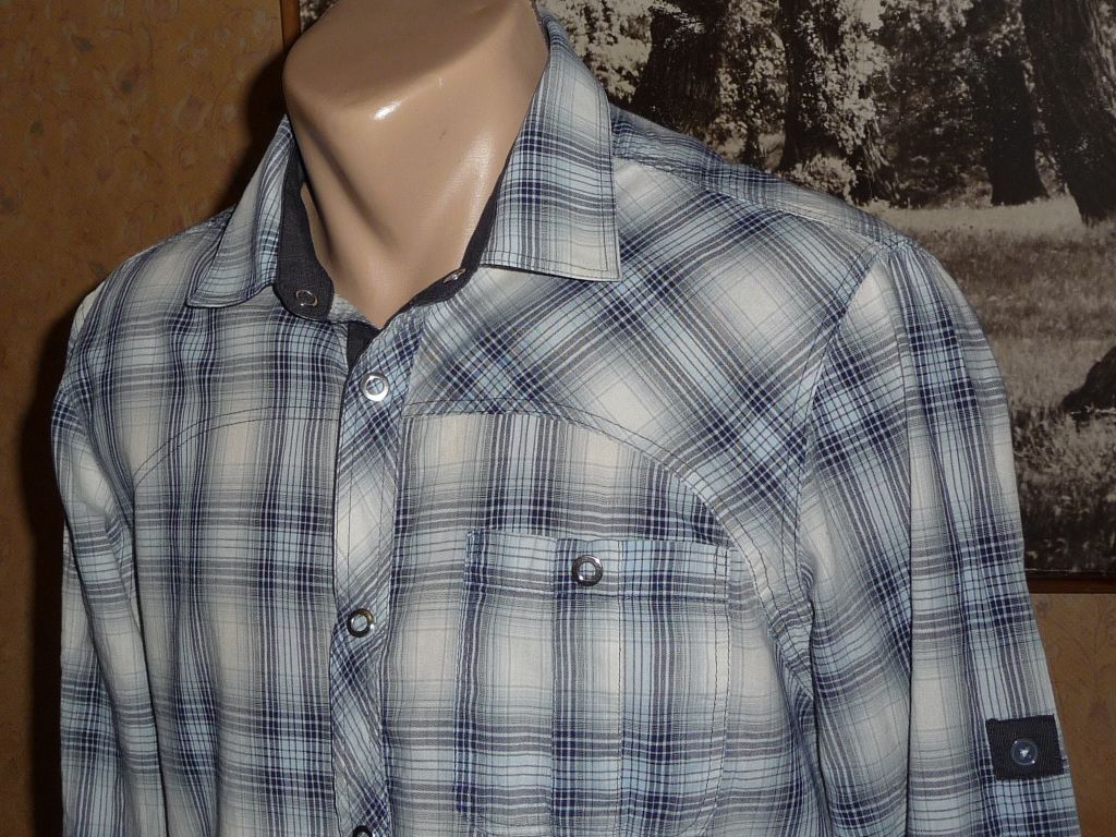 Рубашка "RIVER ISLAND".р-M.Оригинал.100%cotton. - фото фото фото 3