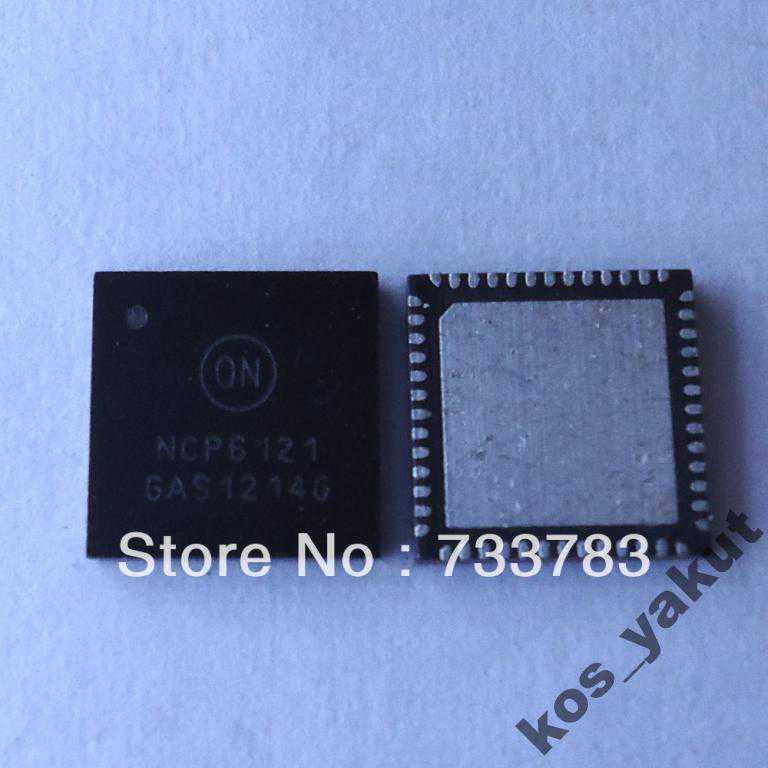 Шим, ON Semiconductor NCP6121 pwmIC, QFN52 - фото фото фото 0