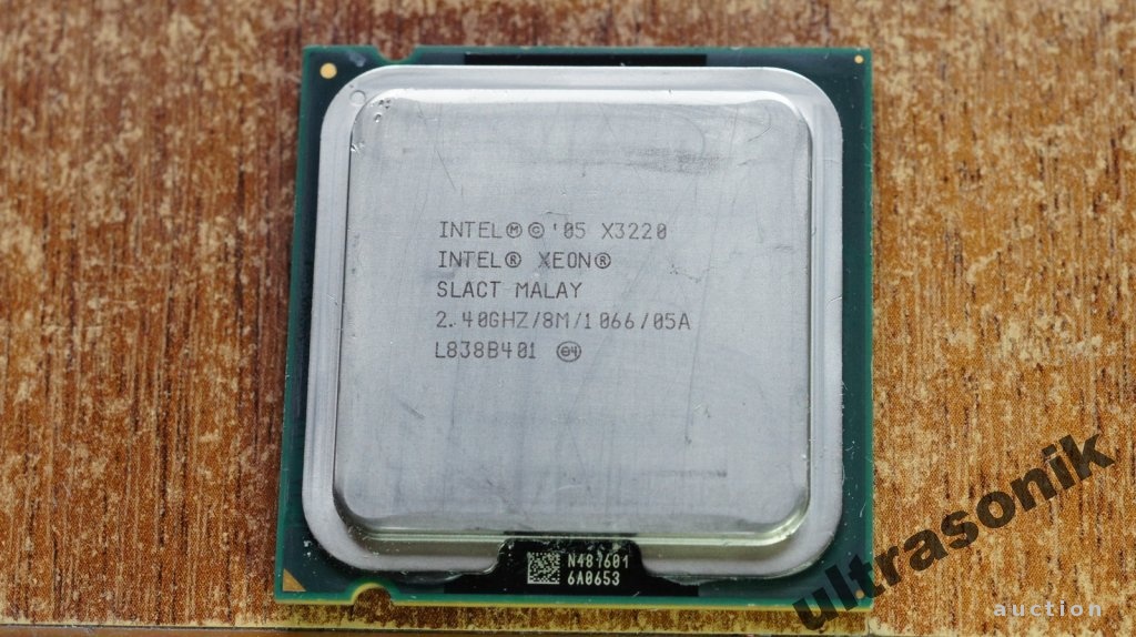 4x ядерный Xeon X3220 2.40GHz/8M/1066   (Quad Q6600) LGA775 105W Вживане - фото фото фото 0
