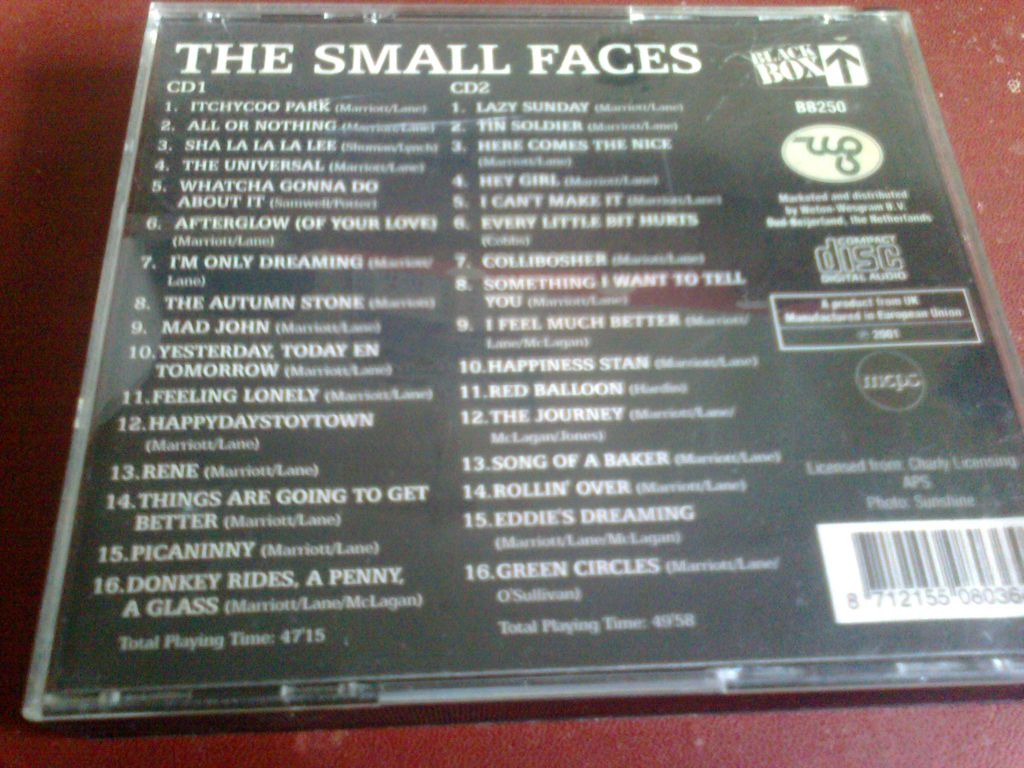 The Small Faces All Or Nothing 2CD фирменный б/у - фото фото фото 1