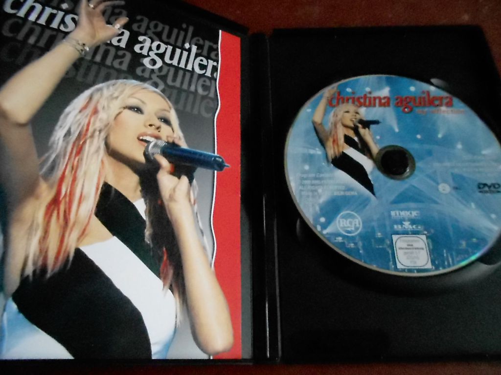Christina Aguilera My Reflection DVD фирменный б/у - фото фото фото 2