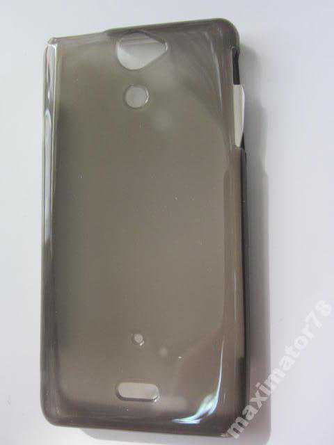 ЧЕХОЛ COVER Sony Xperia V LT25i серый - фото фото фото 1
