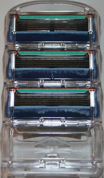 Gillette Fusion 3 штуки без упаковки из США - фото фото фото 0
