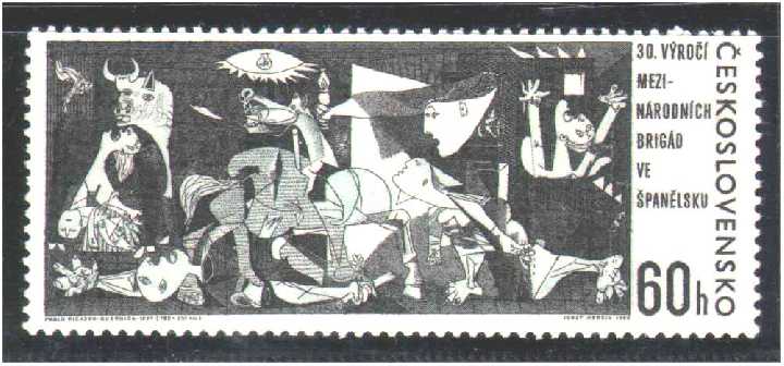 ZM Чехословакия 1981 г MNH п/с искусство Пикассо - фото фото фото 0