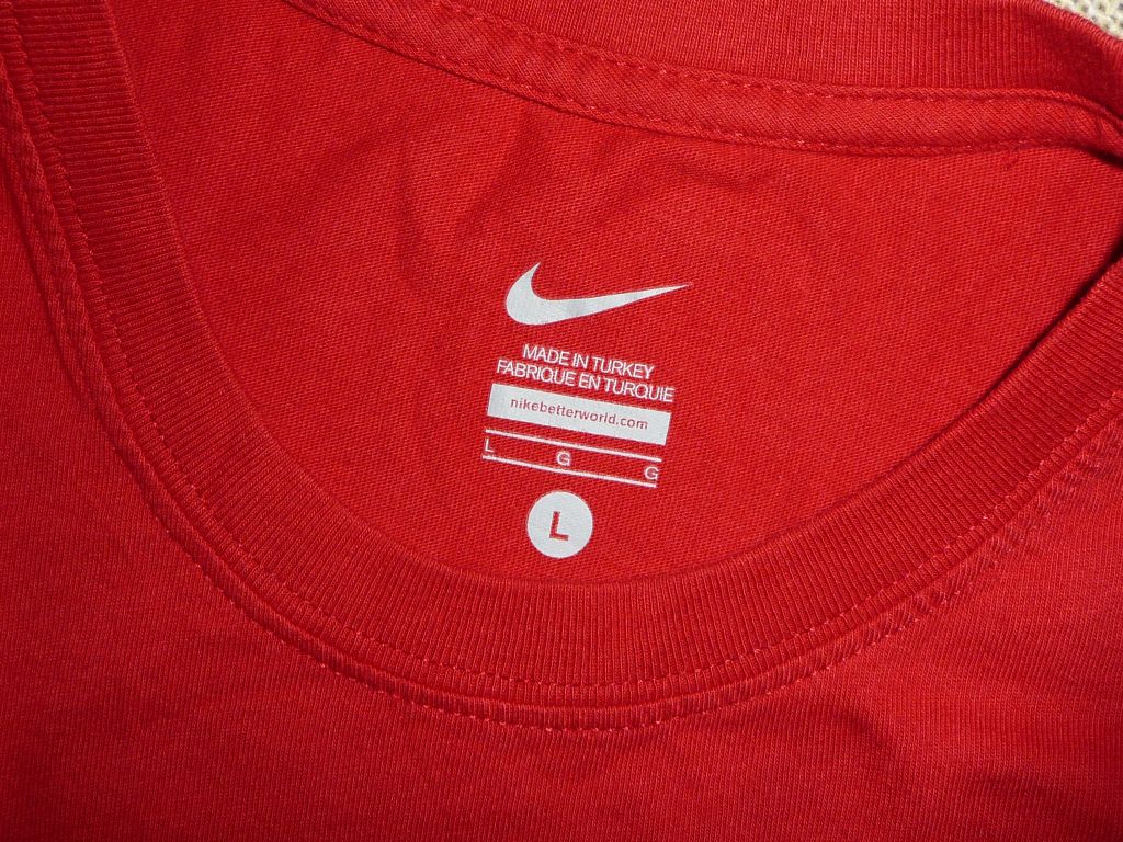 Футболка "NIKE".р-L.Оригинал.100%cotton. - фото фото фото 0