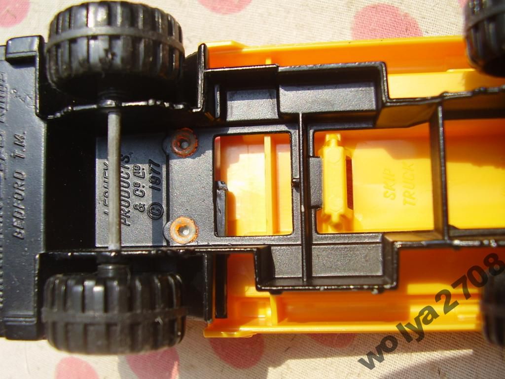 Matchbox 1977 Bedford TM Сміттєвоз - фото фото фото 5