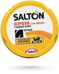 Крем для обуви SALTON. На норковом масле ! 50 мл - фото фото фото 0