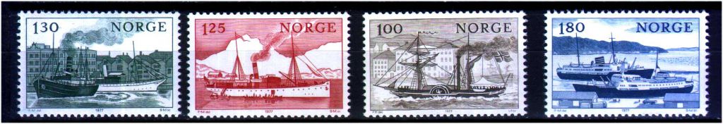 ZM  Норвегия 1977 г   MNH - флот - фото фото фото 0