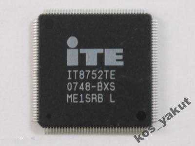 Микросхема Super I/O (MIO), ITE IT8752TE BXS, TQFP - фото фото фото 0