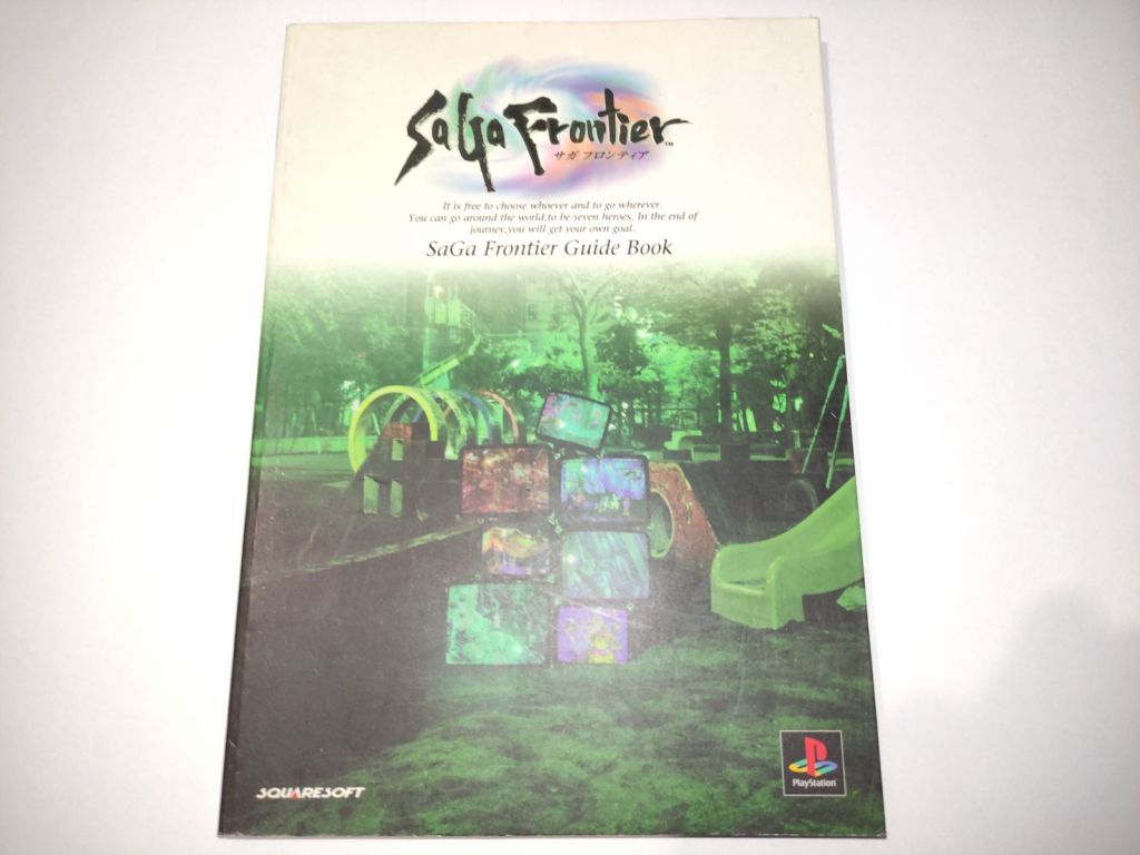 SaGa Frontier Guide Book PS1 Playstation Японія - фото фото фото 0