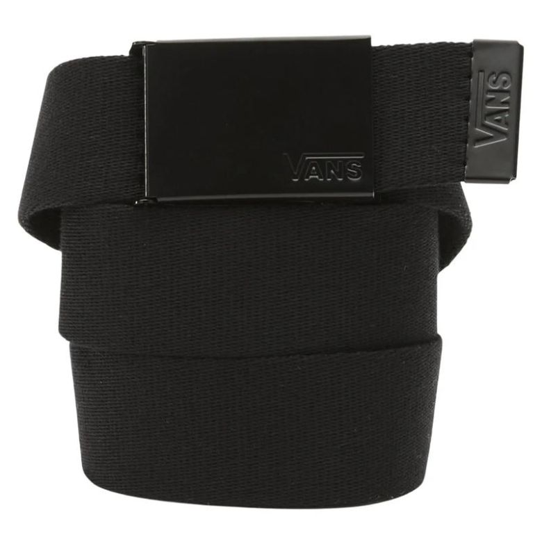 Ремінь vans deppster ii web belt black  чорний ремінь - фото фото фото 2