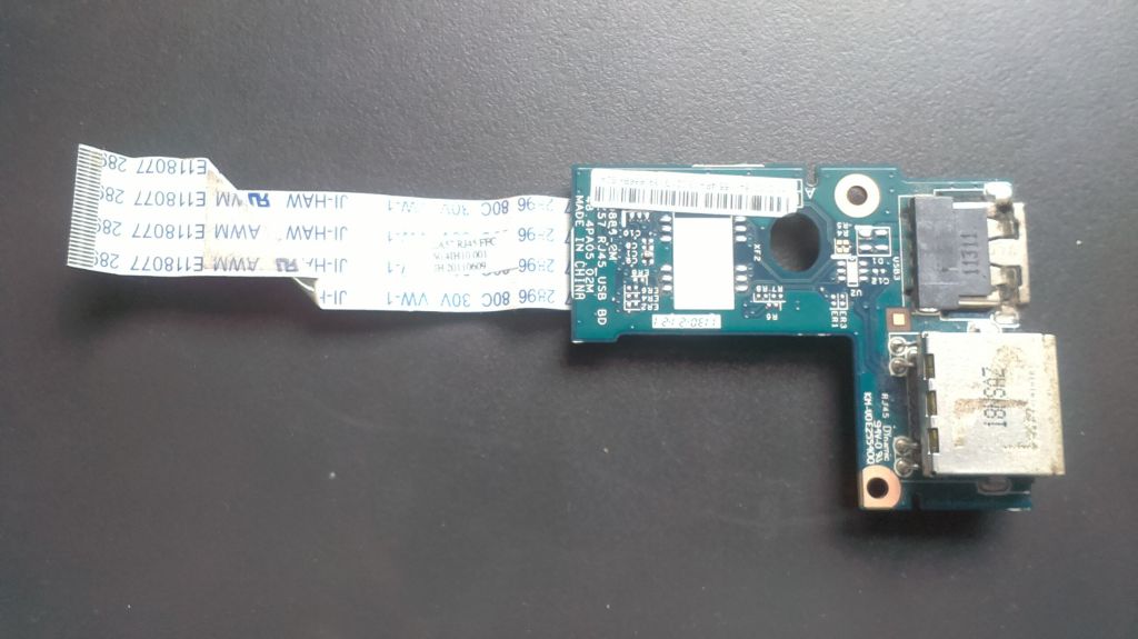 1809 - Плата USB LAN ноутбука Lenovo Z570 - фото фото фото 2