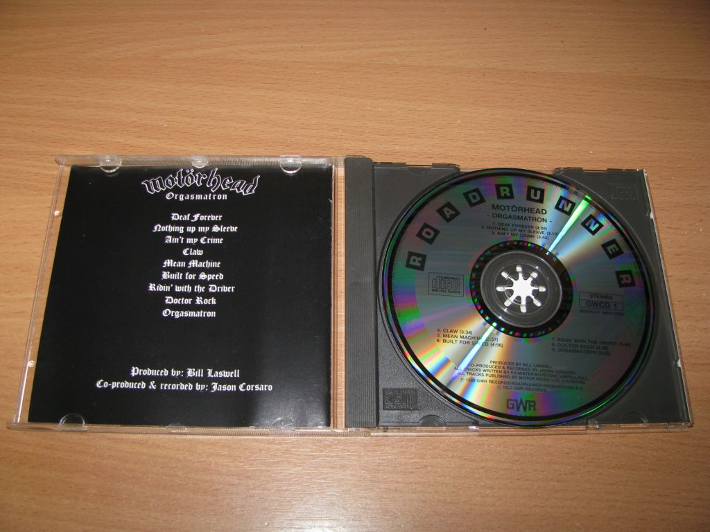 MOTORHEAD - Orgasmatron   (1986 GWR Records 1st press,UK) - фото фото фото 1