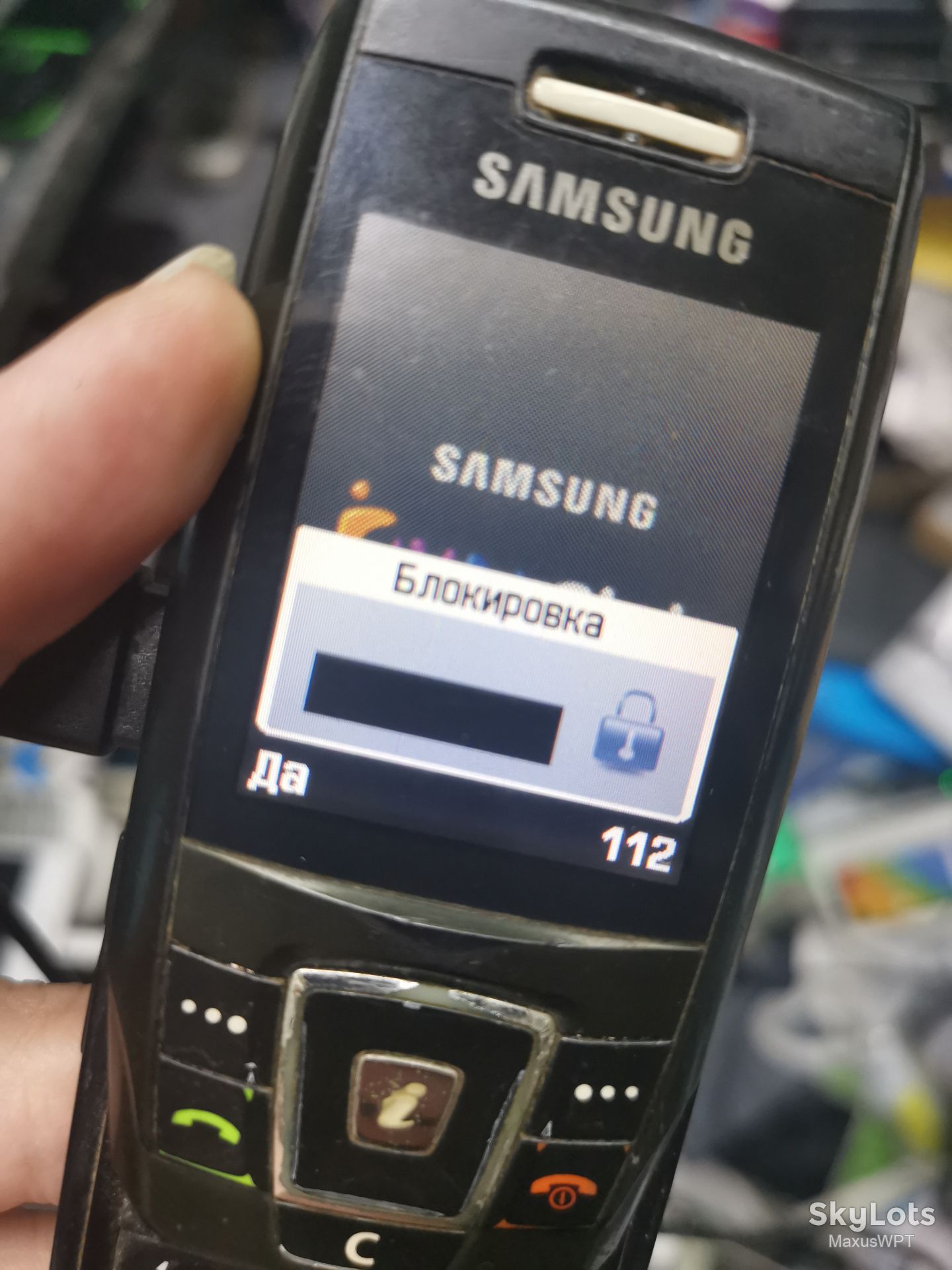 #999 Sklad Samsung E390 black - фото фото фото 2