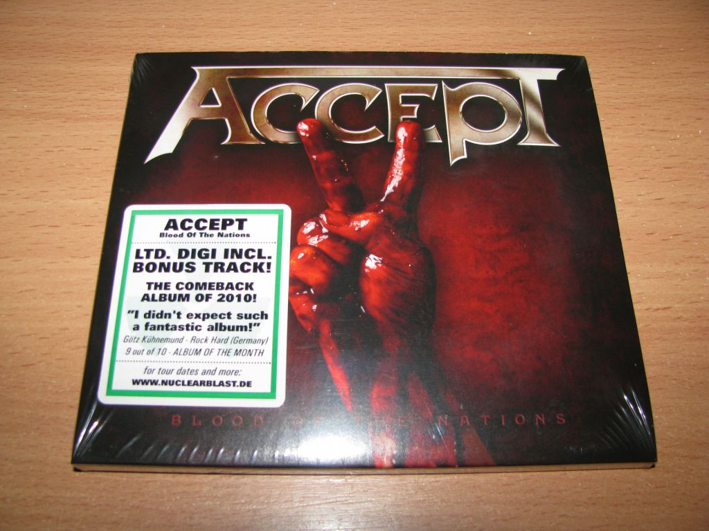 ACCEPT - Blood Of The Nations    (Nuclear Blast,DIGI) - фото фото фото 0