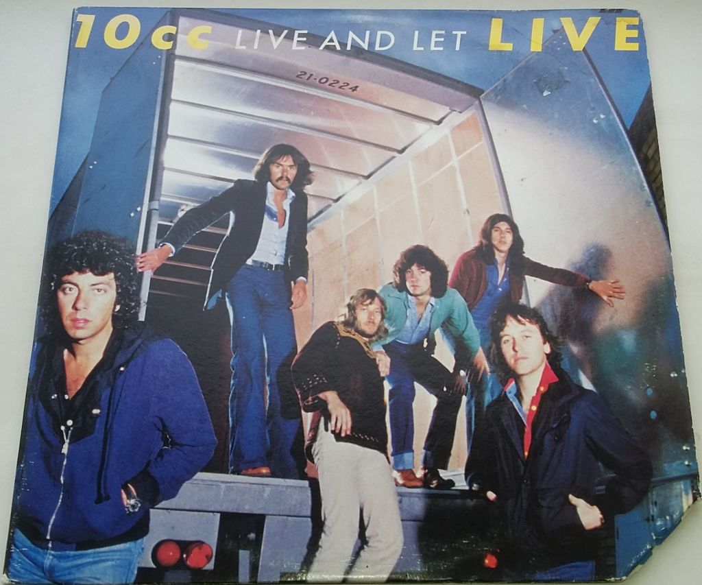 10CC Live And Let Live 2LP  Disc:EX-/EX; Cover:VG+ - фото фото фото 0