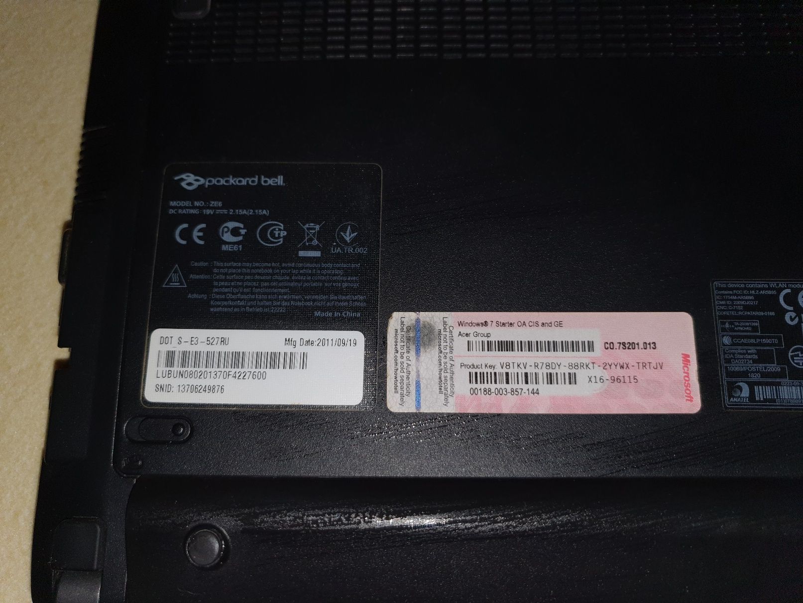нетбук packard bell - фото фото фото 3
