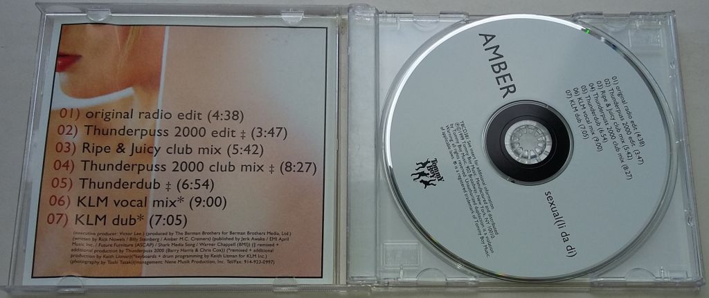 AMBER Sexual  (Li Da Di) CD, Maxi-Single US - фото фото фото 1