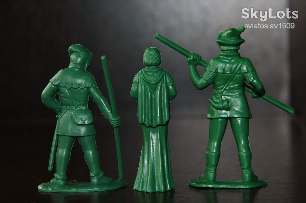 Робин Гуд    ( MARX ) 60-65мм полный набор - фото фото фото 4