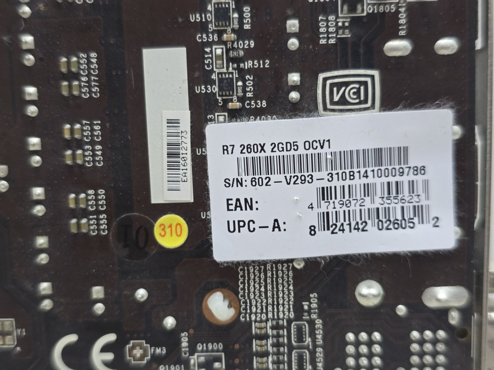 Відеокарта MSI Radeon R7 250X 2GB  (GDDR5,128 Bit,HDMI,PCI-Ex,Б/у) - фото фото фото 4