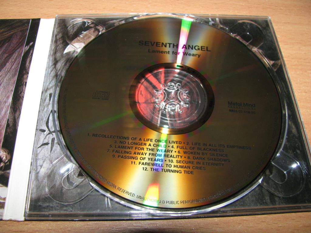 SEVENTH ANGEL - Lament For The Weary  (2007 Metal Mind DIGI) - фото фото фото 2