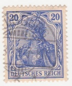 Германия    ( Рейх) 1905 г. №  85  гашеная - фото фото фото 0