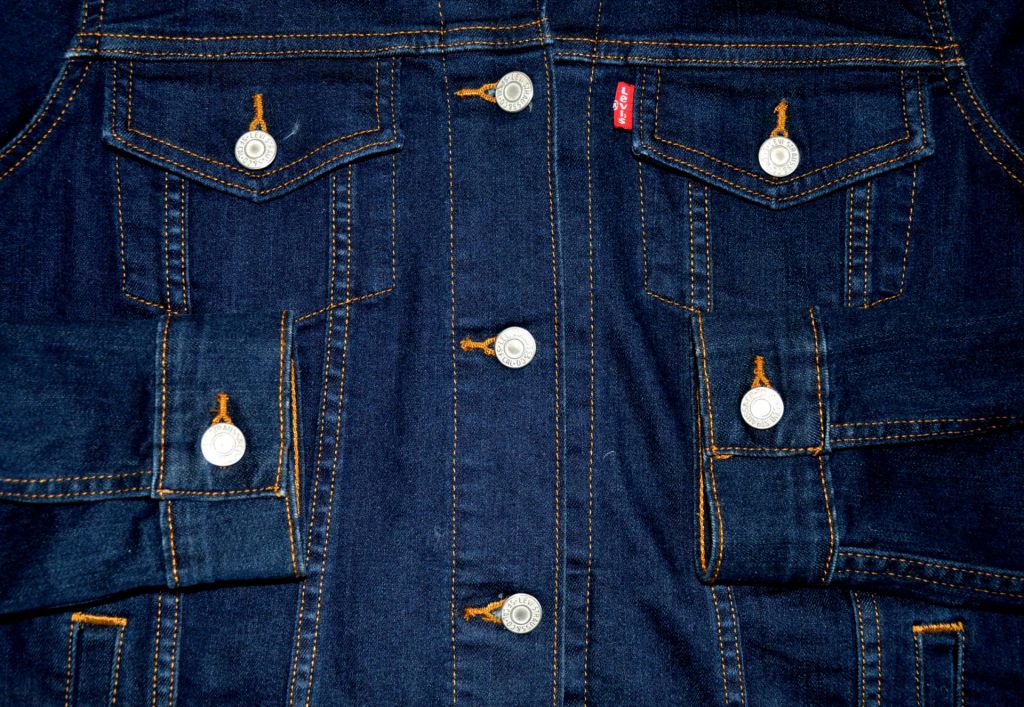 Куртка LEVIS® джинсова жіноча original L нова Y16-E4-4 - фото фото фото 4