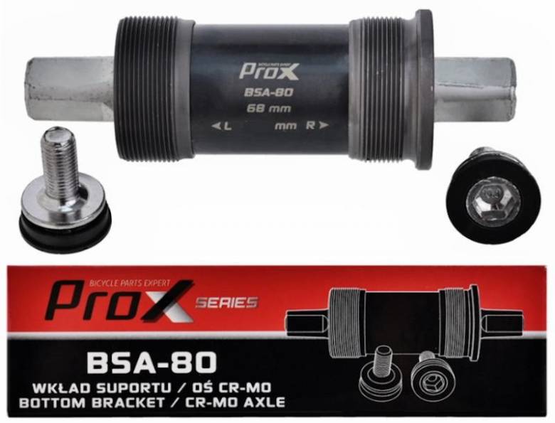 Каретка ProX BSA-80 124.5мм Cr-Mo (C-UN-S-0048) - фото фото фото 1