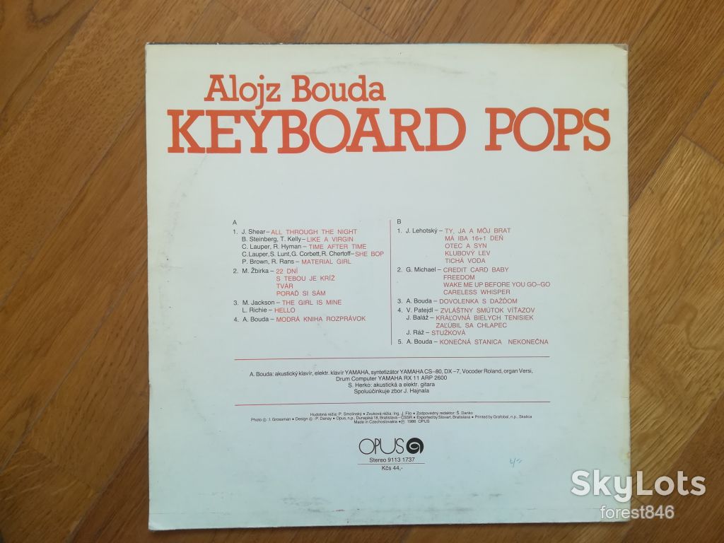 Alojz Bouda-Keyboard pops  (2)-Ex.-Чехословакия - фото фото фото 1