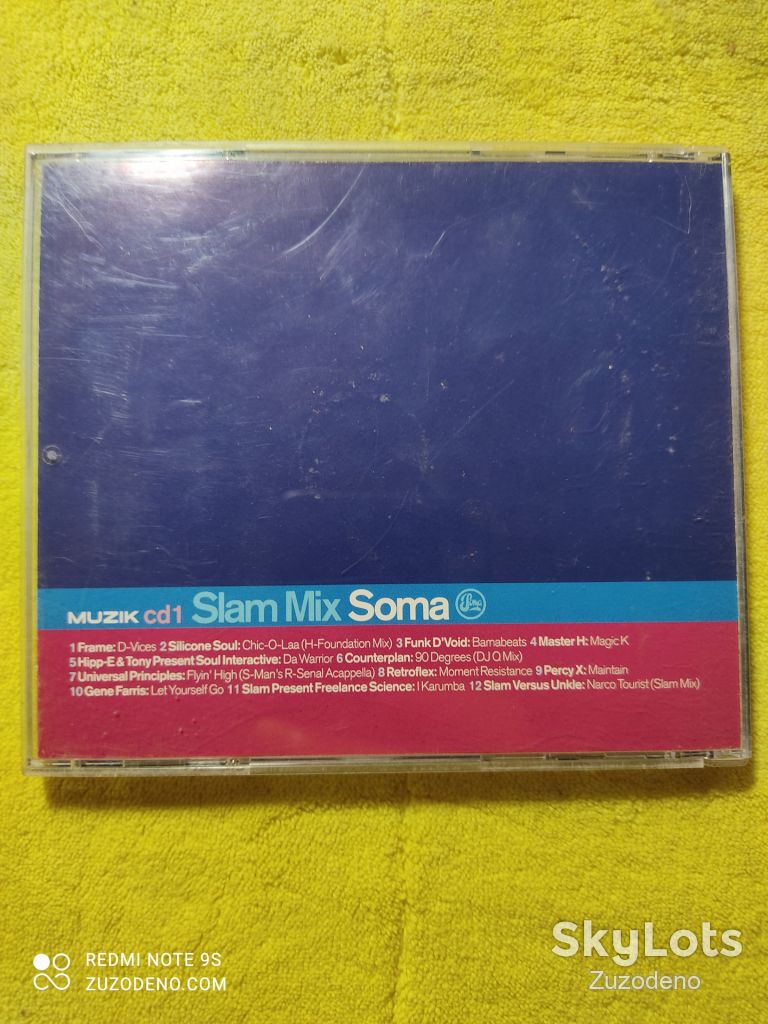 CD  Slam – Slam Mix Soma 2001 - фото фото фото 5