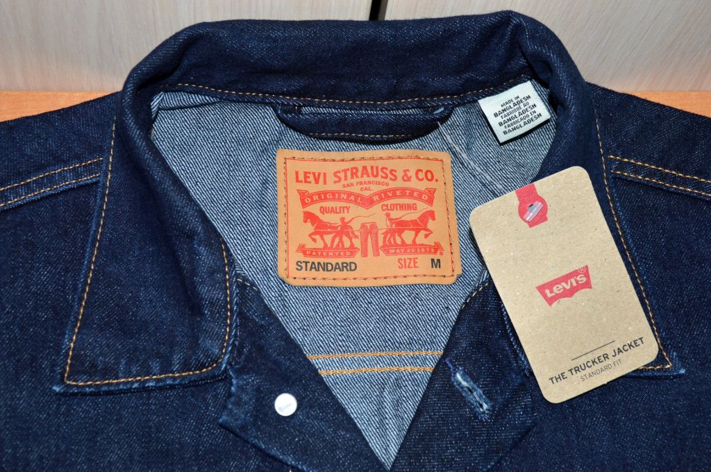 LEVIS куртка джинсова чоловіча original M_L_XL нова K61-1х9 - фото фото фото 6
