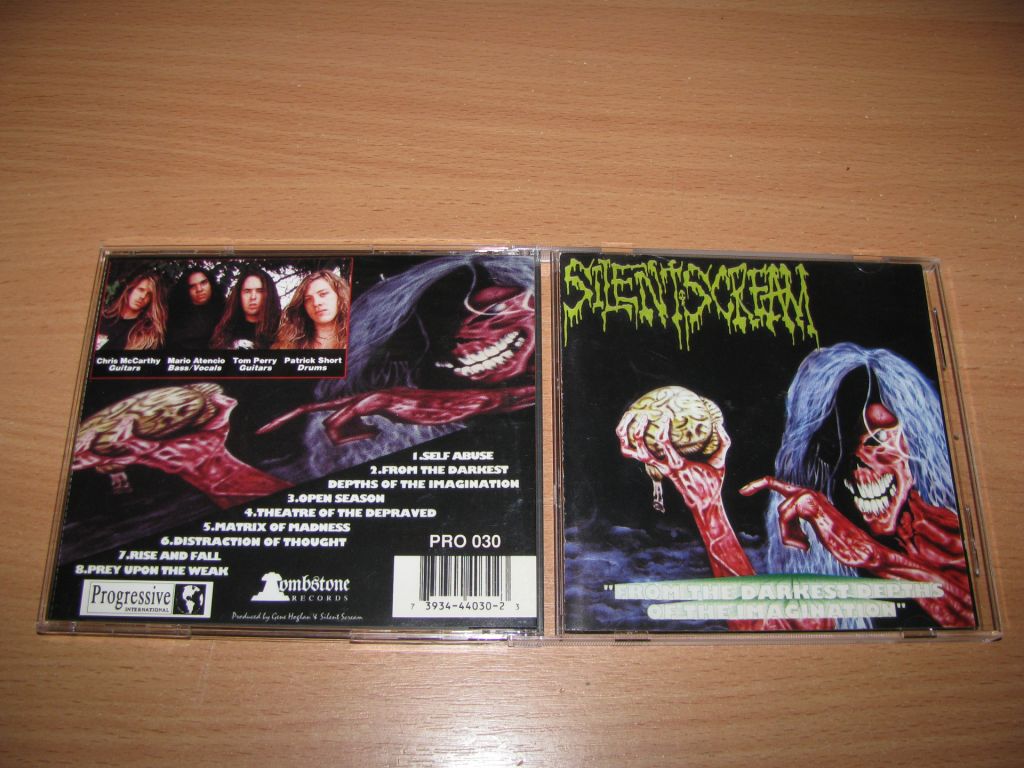 SILENT SCREAM - From The Darkest Depths  (1992 Tombstone 1st press,USA) - фото фото фото 0