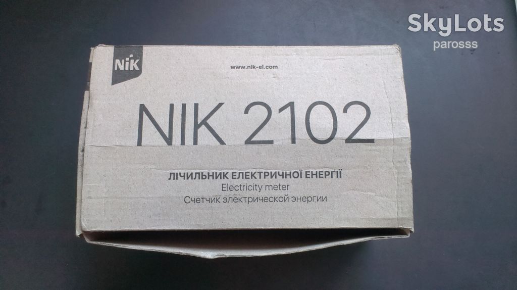 Лічильник однофазний NIK 2102 з документами - фото фото фото 7