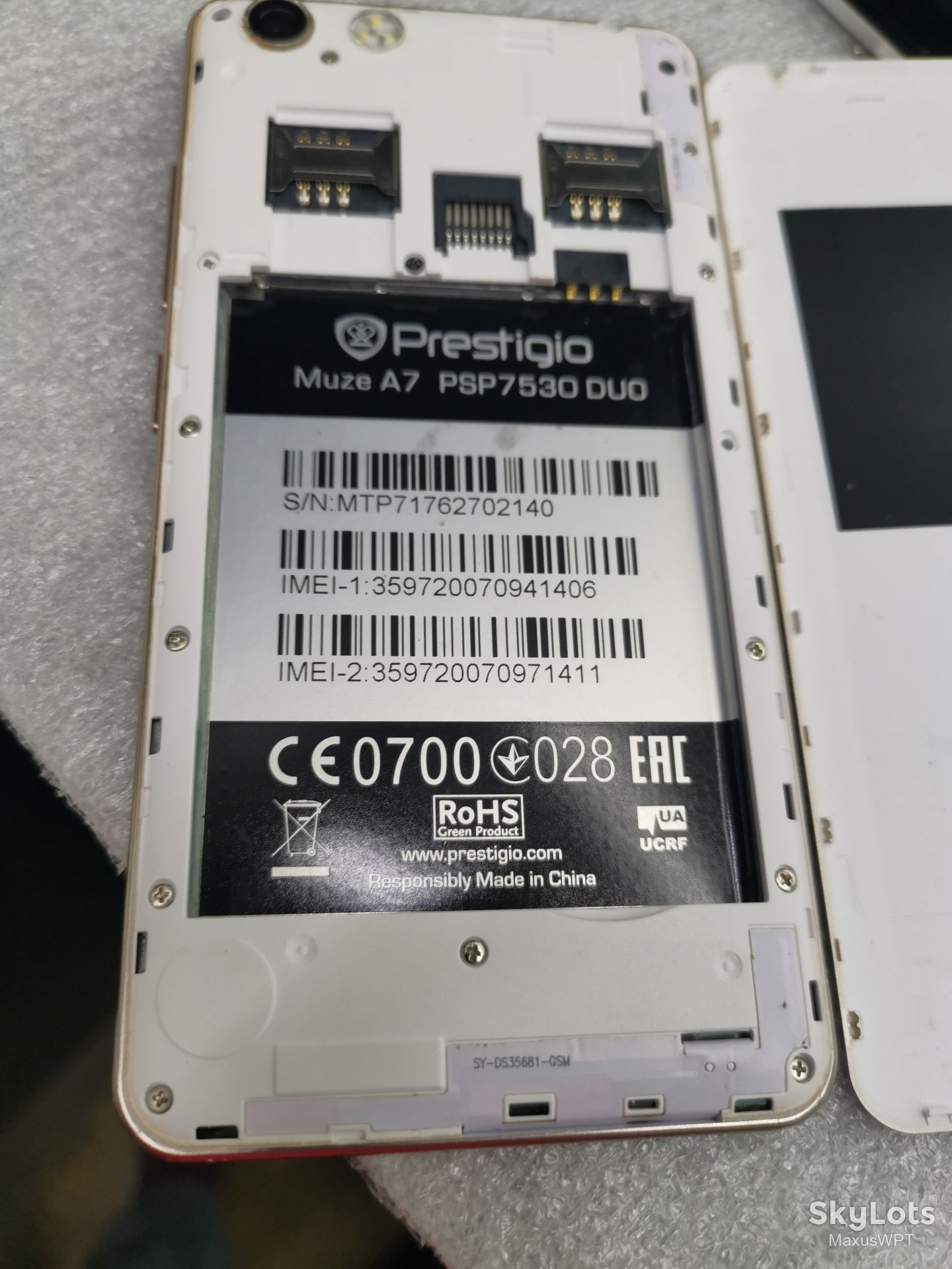 #1266 Sklad Prestigio PSP7530 gold 7530 - фото фото фото 2