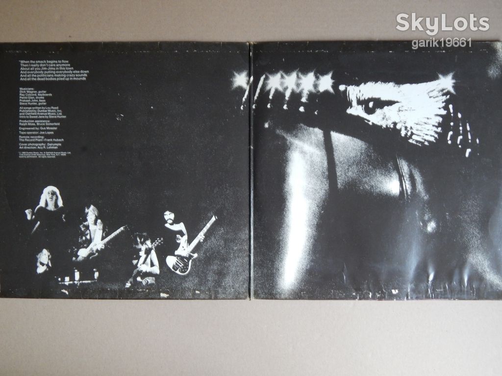 Lou Reed ‎– Rock N Roll Animal   (RCA Victor ‎– APL1 0472, France) EX/EX+ - фото фото фото 2