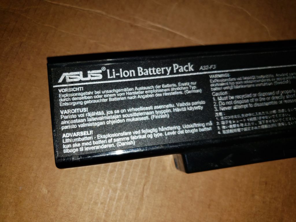 аккумулятор для ноутбука ASUS F2 F3 M51  (A32-F3) - фото фото фото 4