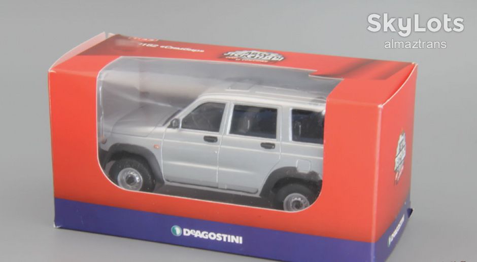 УАЗ-3162 «Симбир»  (2000) серебристый - Автолегенды СССР №224 - фото фото фото 4
