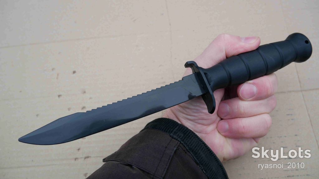 Фікс Zlang Zl-Tk-02-Bk, ABS, Training Model Knife, Tactical, EDC, Fixed - фото фото фото 4