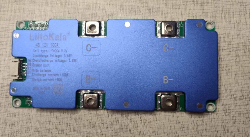 Контролер BMS 4S 100A 12V LiFePO4 LiitoKala плата захисту з балансуванням - фото фото фото 1