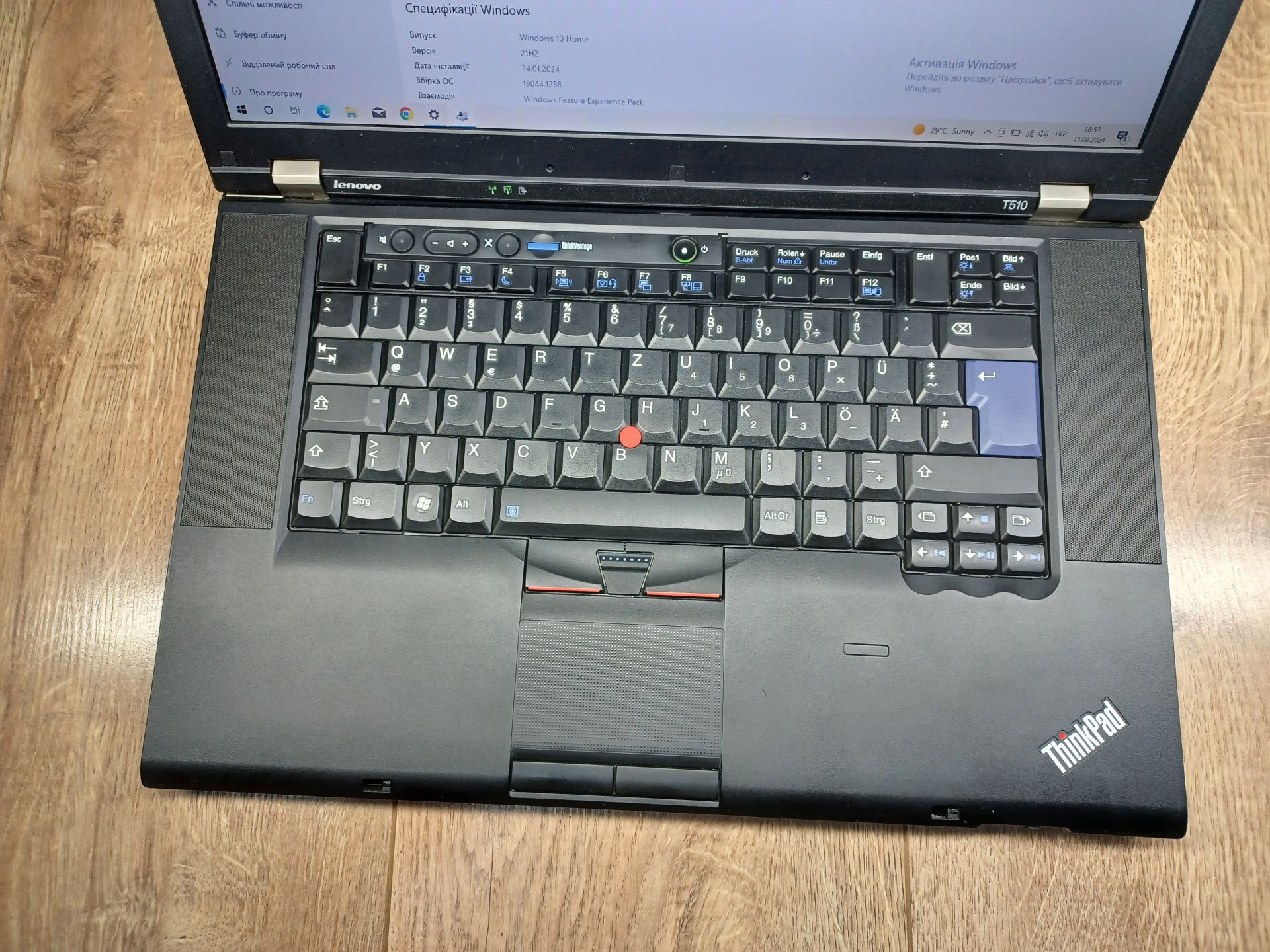 Ноутбук Lenovo ThinkPad T510 - фото фото фото 2