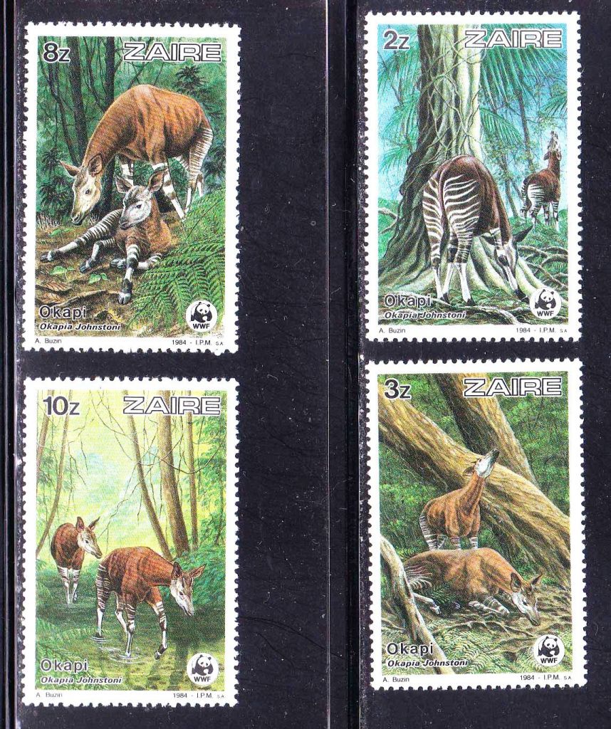 Фауна .  Заир 1984 г  MNH - - фото фото фото 0