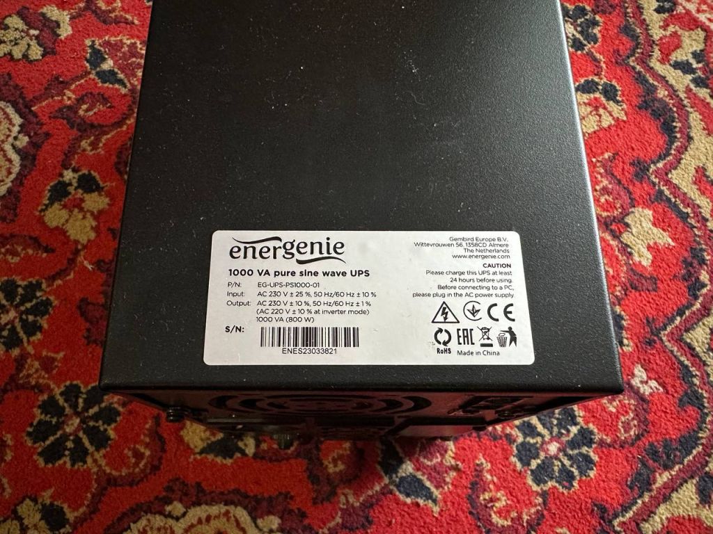 energenie 1000va pure sine wave 800 w - фото фото фото 3