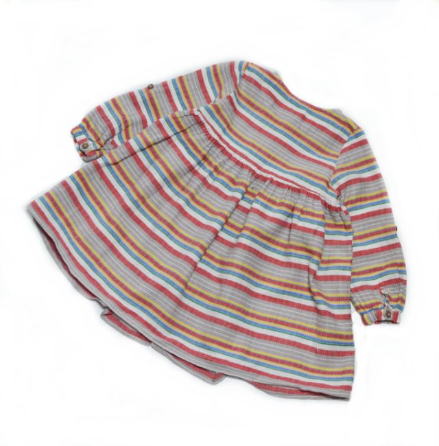 Полосатое платье Next для девочки 1,5-2 года - фото фото фото 1