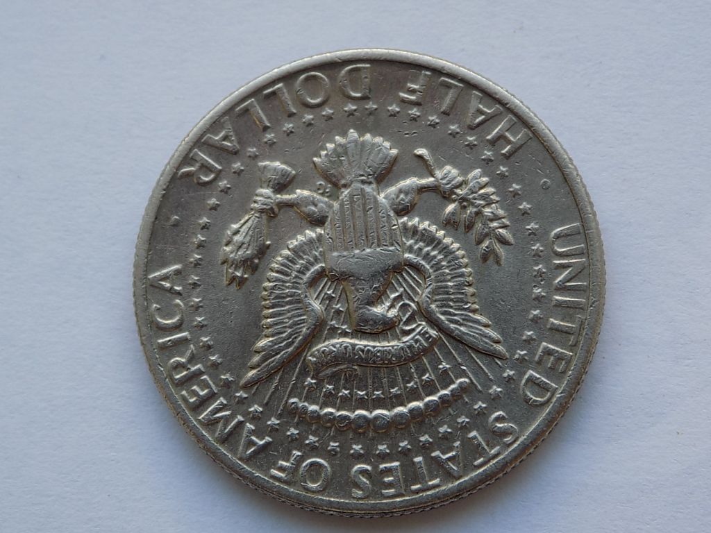 Монета half dollar in god we trust 1971 - фото фото фото 4