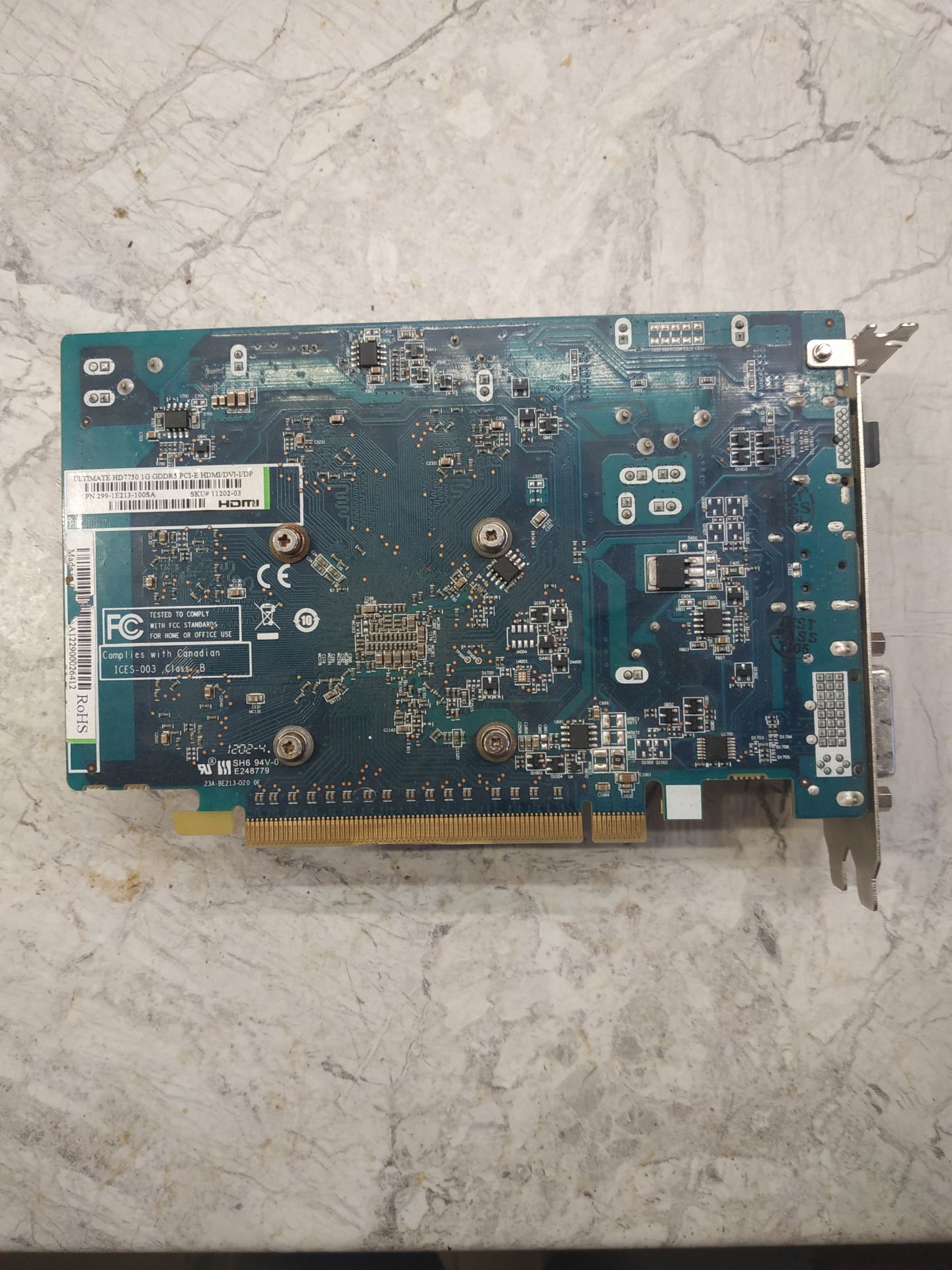 Видеокарта HD 7750 1Gb DDR5 - фото фото фото 1