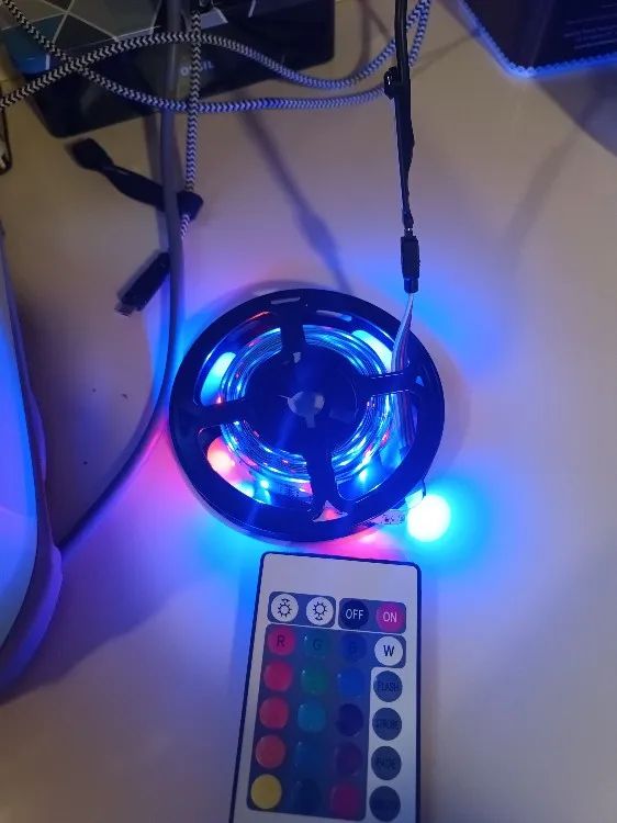 Светодиодная лента 5 В SMD 2835 USB RGB 3 м APP Control Bluetooth - фото фото фото 4