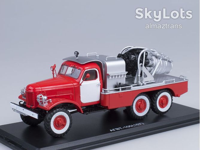 ЗИЛ-157   (АГВТ-100) красный  (1960) - SSM  (Start Scale Models) - фото фото фото 0