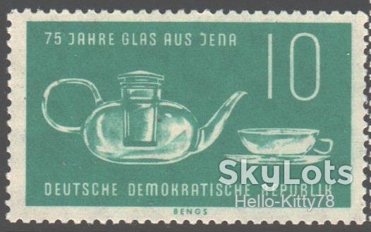 ГДР 1959 искусство стекло Mi 713 MNH - фото фото фото 0