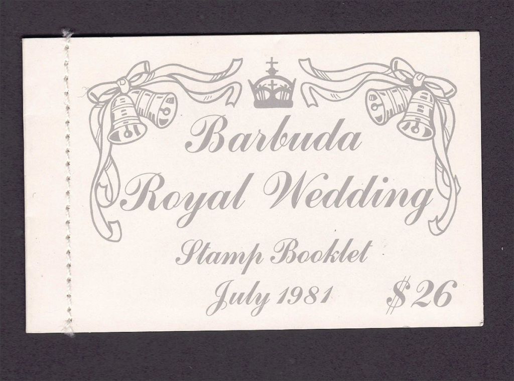 Барбуда 1981 г MNH  буклет - ROYAL WEDDING - архитектура - фото фото фото 0
