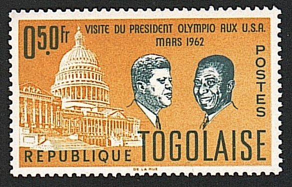 Того  (1962) Визит президента Олимпио в США - фото фото фото 0